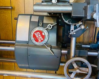 Sharp Smith, Mark5 with table saw only however comparable with these tools also:

Drill Press.
Horizontal Boring.
Lathe.
12" Disc Sander.