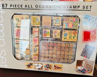 Stamp sets new in box