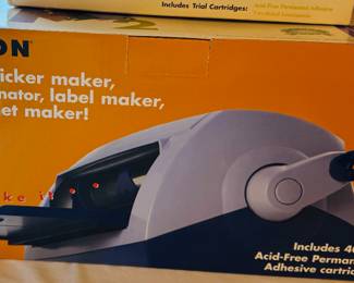 New xyron sticker card and magnet maker