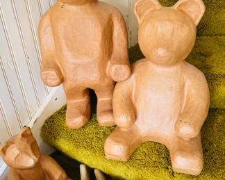 Papier-mâché animals of all types