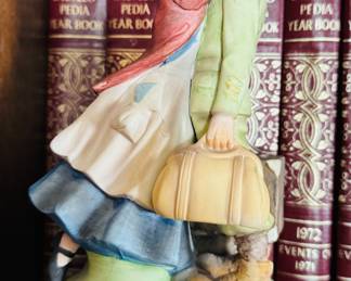 Vintage on my way home figurine