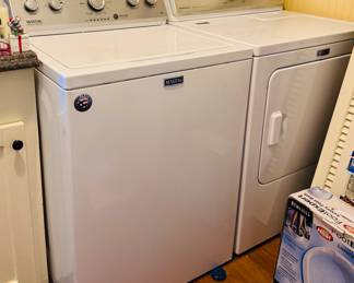 Maytag washer and dryer