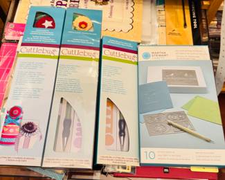 Cuttlebug supplies new in box