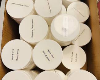 Sales lotions, creams, and butters made with essential oils