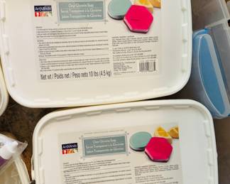 Clear, glycerin soaps