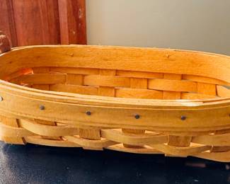 Longaburger, sewing basket