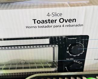 New in box  toaster oven