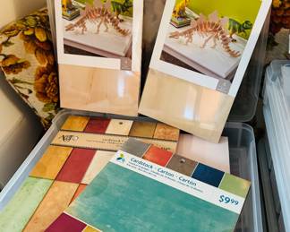 Cricut basswood and card stock