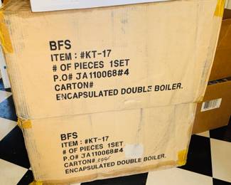 New encapsulated double boilers