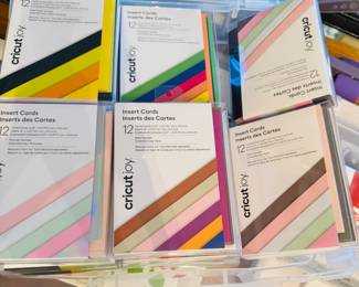Cricut insert cards