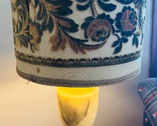 Marble based MCM lamps/pair