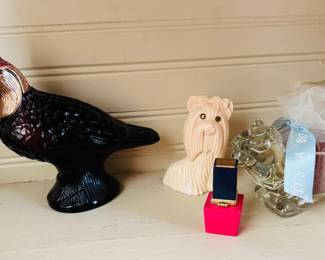 Part of the Avon  bottle collection