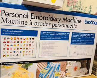 Brother, personal embroidery machine