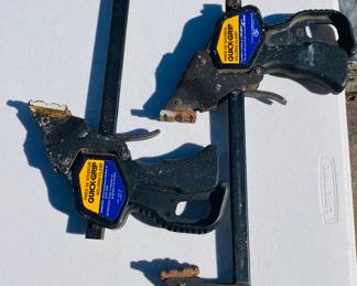 Quick grip welding clamps