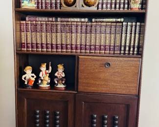 
Secretary with book cabinet