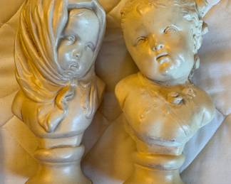 Chalkware busts