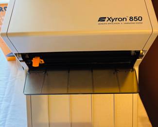 Citron 850 adhesive application and laminator
