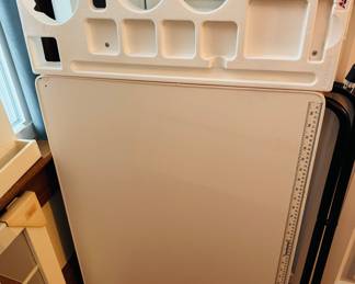 Same table shown and folded store position