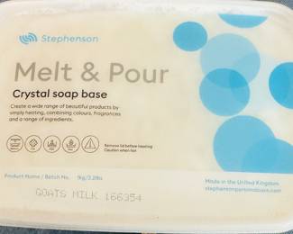 Crystal soap Base new in box