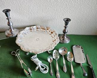 Vintage Silverplate Serving Lot