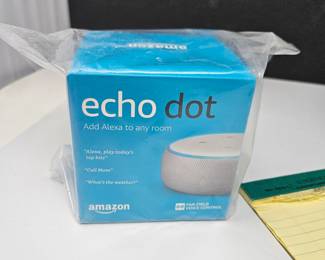 Alexa Echo Dot 3rd Generation Brand New Upnopened