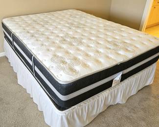  Denver Mattress Co. Doctor’s Choice Elite Foam Queen Mattress & Box Spring – Excellent Condition