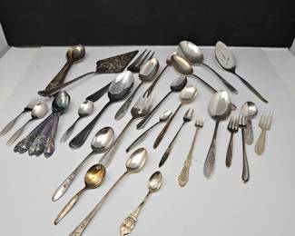Vintage Silverplate Serving Lot