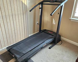 ProForm T35 Treadmill – Power Incline, Digital Display, 5ft x 30in Footprint – Works, Crack on Side