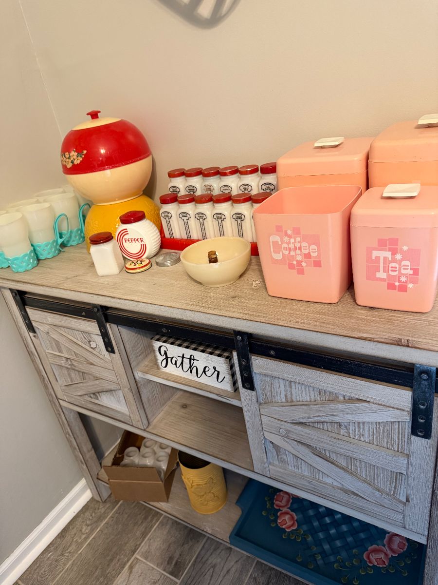 Kitchy mid century items