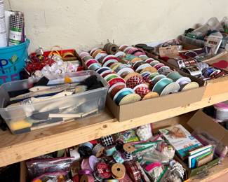 Lots and lots crafting supplies