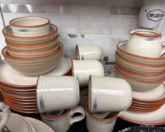 Noritake southwest dish set called Rain Dance