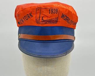1939 New York World's Fair tour guide hat