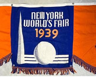 1939 NY Worlds Fair banner