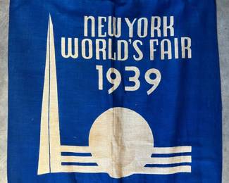 1939 World's Fair banner