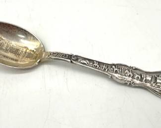 1902 St. Louis sterling souvenir spoon