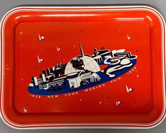 1939 NY serving tray