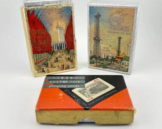 Century of Progress playing cards