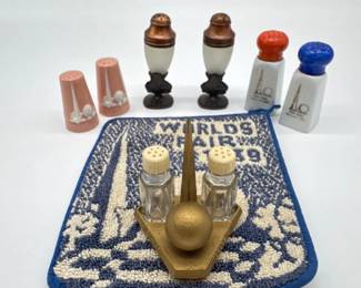 1939 NY hot pad, shakers