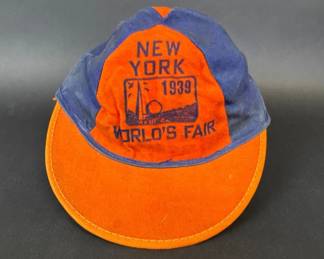 1939 New York World's Fair souvenir hat