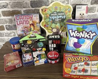 Lot of Board Games, Toddler to Adulthood