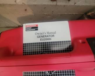 Honda generator