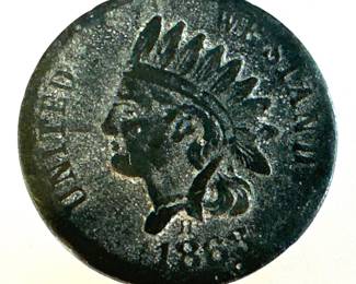 1863 Broas Pie Bakery NY US Civil War token