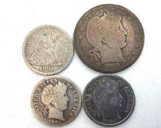 Lot of 1891-1910 USA coins