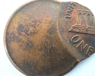 Lincoln Penny mis-strike Mint error coin
