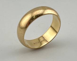 14kt wedding band