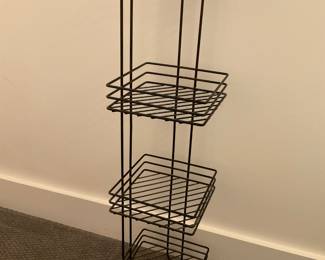 M246. Metal 4-tier wire shelf rack $12