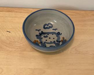 M230. M. A. Hadley hand painted stoneware bowl, small $8