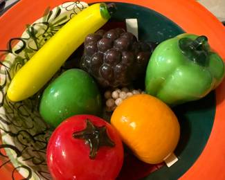 Glass fruit