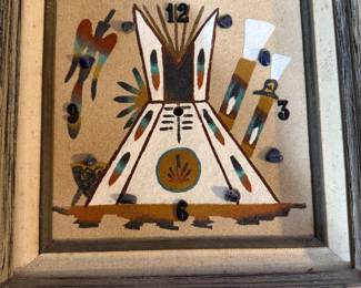 Indian sand painting