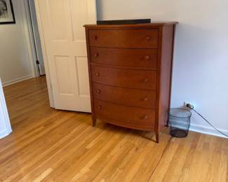 Matching 5 drawer upright dresser